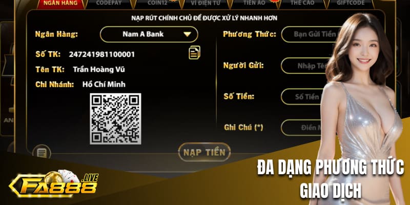 Giới thiệu sảnh game bài Fa88