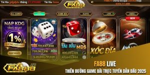 FA88 Live - Thiên Đường Game Bài Trực Tuyến Dẫn Đầu Châu Á