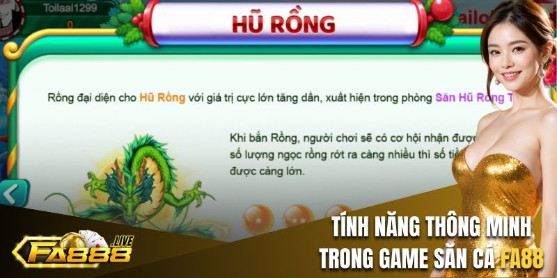 Tinh năng thông minh trong game săn cá FA88